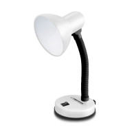 ELD109W Esperanza lampka biurkowa e27 vega biała