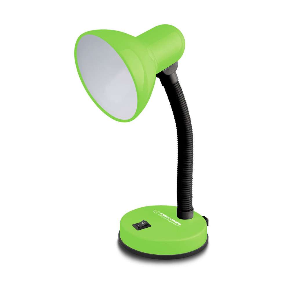 ELD109G Esperanza skrivbordslampa e27 vega grön ELD109G Esperanza skrivbordslampa e27 vega grön