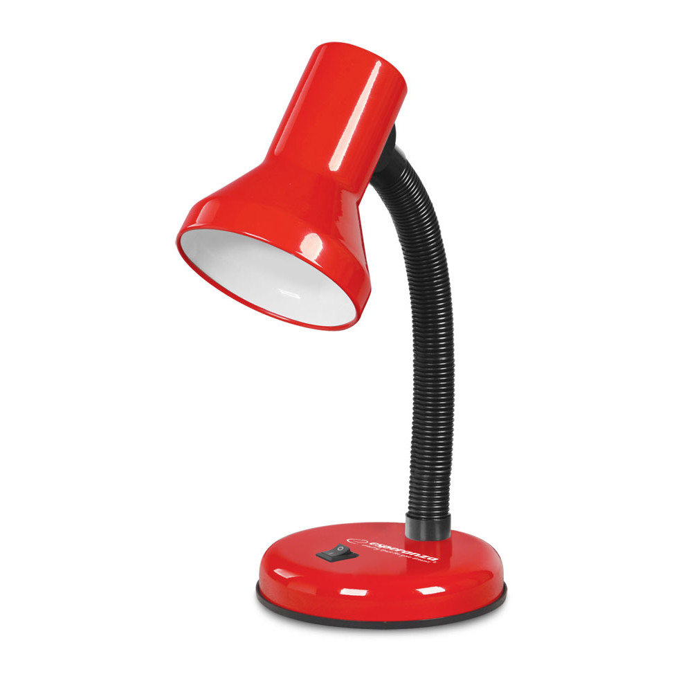ELD108R Esperanza lampka biurkowa e27 altair czerwona ELD108R Esperanza lampka biurkowa e27 altair czerwona