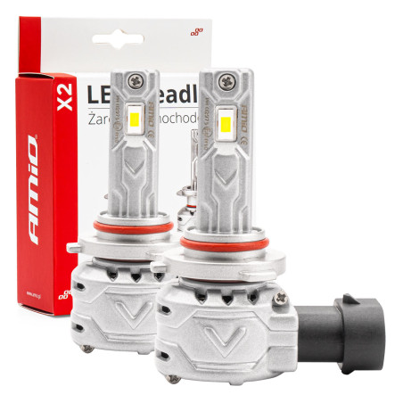 Bil LED-lampor serie x2 HB3 9005/ HIR1 9011/ H10 6500K Canbus AMIO-02975