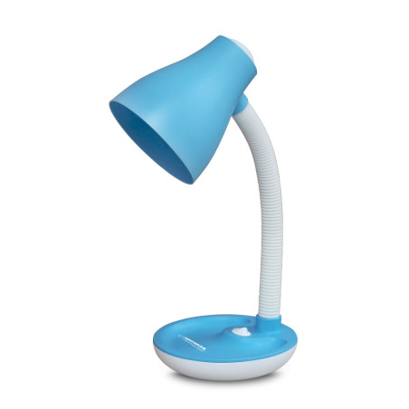 ELD114B Esperanza skrivbordslampa e27 atria blå