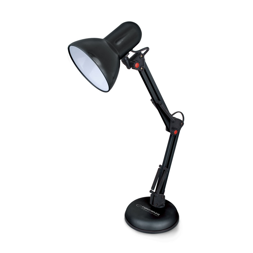 ELD112K Esperanza lampka biurkowa e27 avior czarna ELD112K Esperanza lampka biurkowa e27 avior czarna