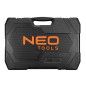 Nyckelset med 300 delar 1/2', 3/8', 1/4', satin.