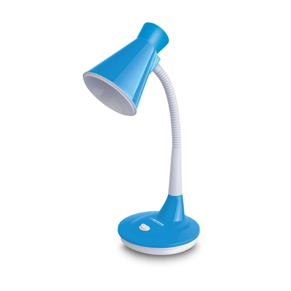 ELD115B Esperanza skrivbordslampa e27 diadem blå ELD115B Esperanza skrivbordslampa e27 diadem blå