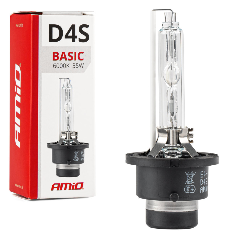 Xenonlampa xenon D4S 35W 6000K amio basic amio-02951 Xenonlampa xenon D4S 35W 6000K amio basic amio-02951