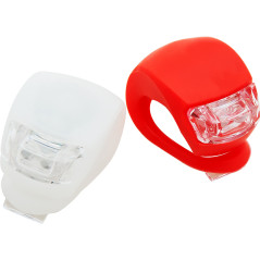 71-437- LED cykellyktor fram-bak 3 ljuslägen