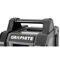 Byggdagsradio med batteri- och nätströmsdrift Graphite Energy+ 18V utan batteri.
