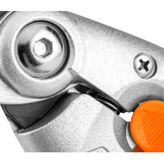 Beskärningssax 210 mm, klippkapacitet upp till 20 mm, aluminium, handtag med TPR-gummibeläggning