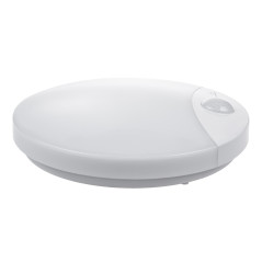 LED-lampa med rörelsesensor från Maclean, infraröd, vit färg, 10W, IP44, naturligt vitt ljus (4000K), 900lm, MCE357 W. |…