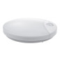 LED-lampa med rörelsesensor från Maclean, infraröd, vit färg, 10W, IP44, naturligt vitt ljus (4000K), 900lm, MCE357 W.
