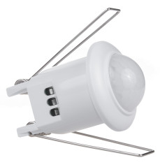 Rörelsedetektor PIR Maclean, infälld i taket, räckvidd 6m, max belastning 300/150W, MCE359 | HandlaSmidigt.se