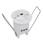 Rörelsedetektor PIR Maclean, infälld i taket, räckvidd 6m, max belastning 300/150W, MCE359