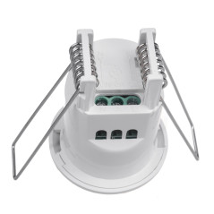 Rörelsedetektor PIR Maclean, infälld i taket, räckvidd 6m, max belastning 300/150W, MCE359 | HandlaSmidigt.se