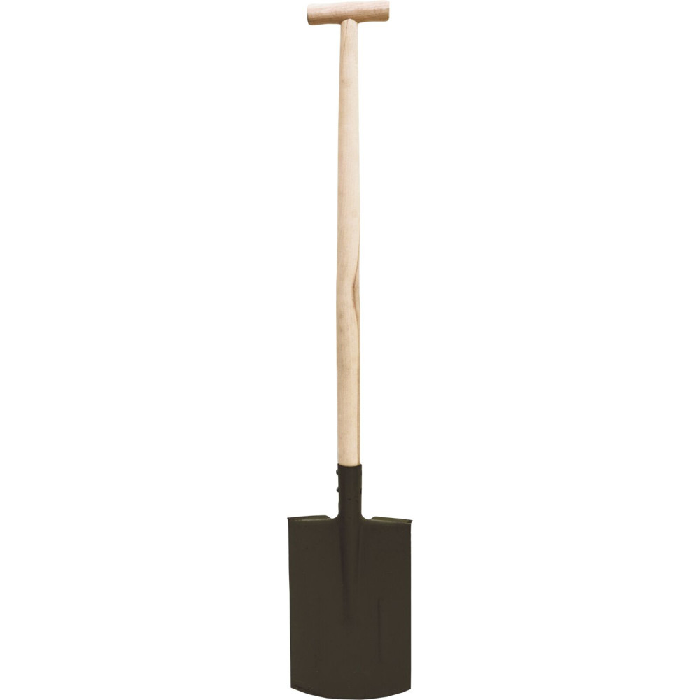 12338 Spade med rak skaft av trä 117cm 12338 Spade med rak skaft av trä 117cm