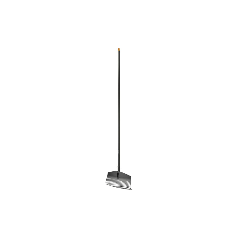 Räfsa löv plast 440 mm bred 1720 mm lång med solid aluminium skaft.