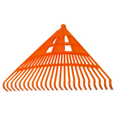 12258 Plastiska lövkrattor med 24 tänder, obundna, kanadensisk typ, 61 cm färg