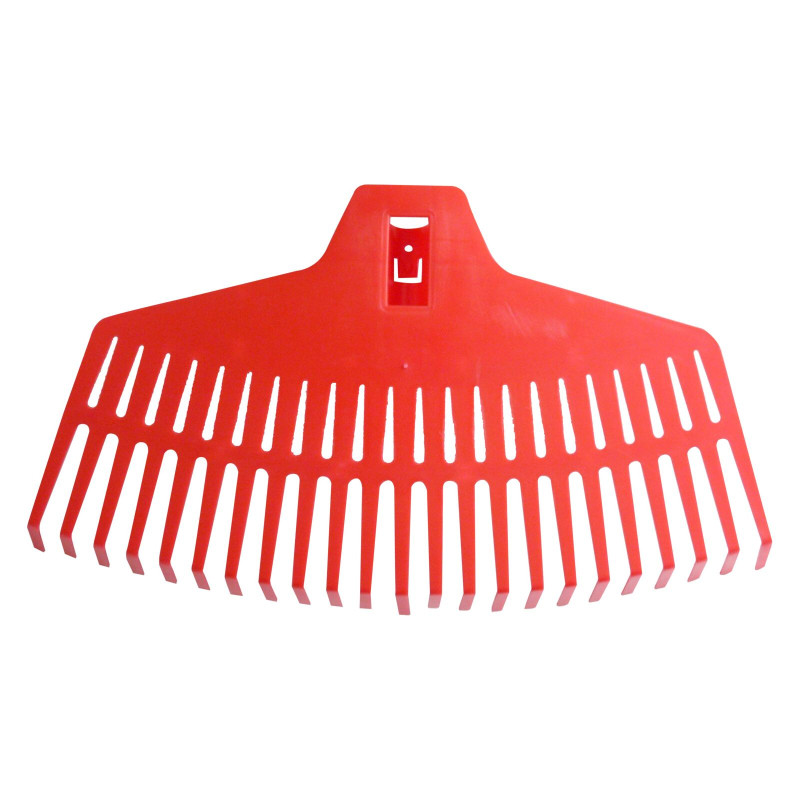 12253 Plastiska lövkrattor 23 tänder oskyddade 42 cm