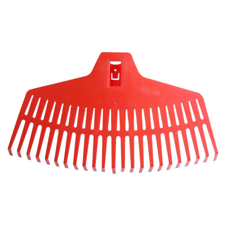 12253 Plastiska lövkrattor 23 tänder oskyddade 42 cm