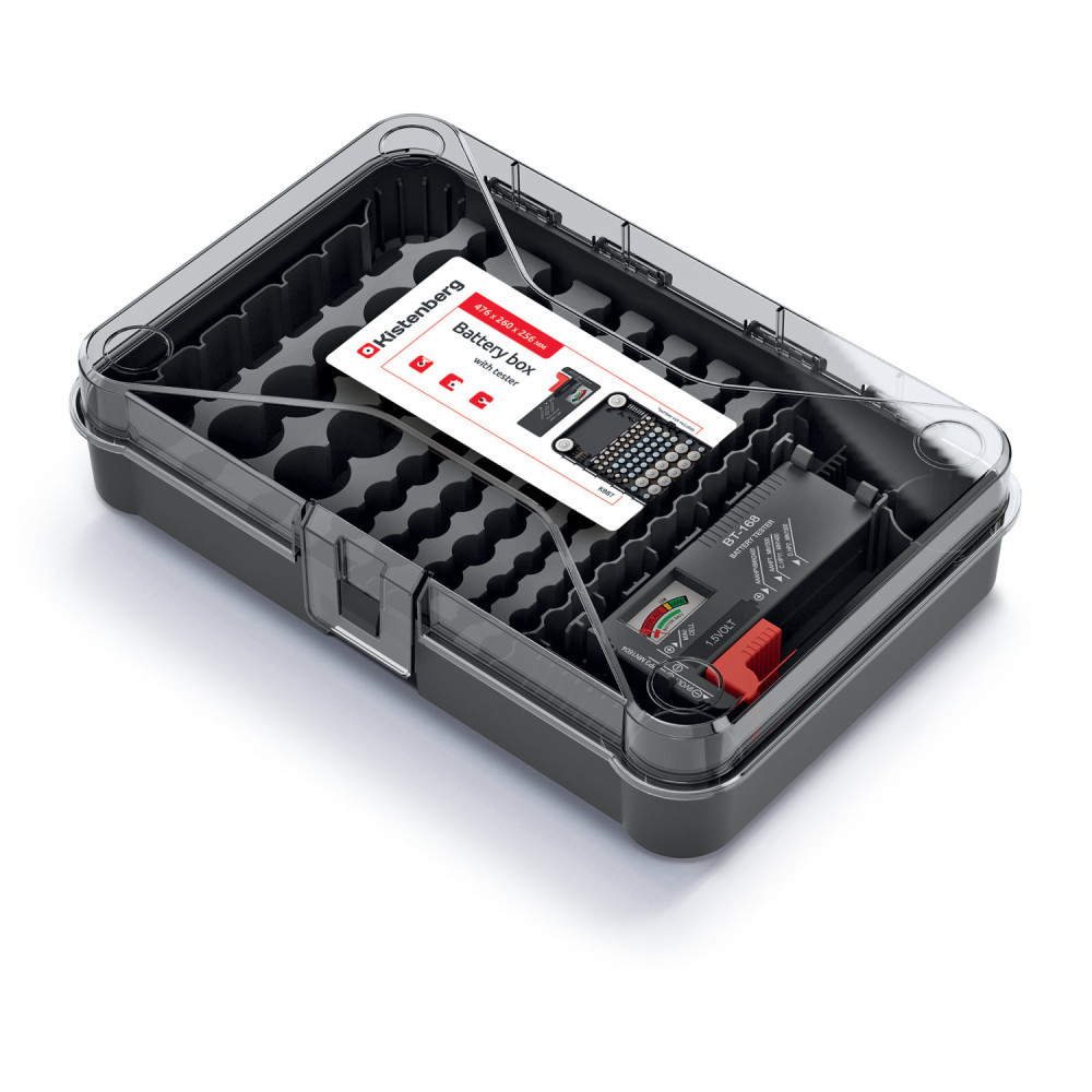 66-502- Batteriorganisatör med batteritestare kbbt 66-502- Batteriorganisatör med batteritestare kbbt