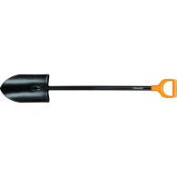 Spetsig spade 1165 mm handtag d xl långt skaft solid