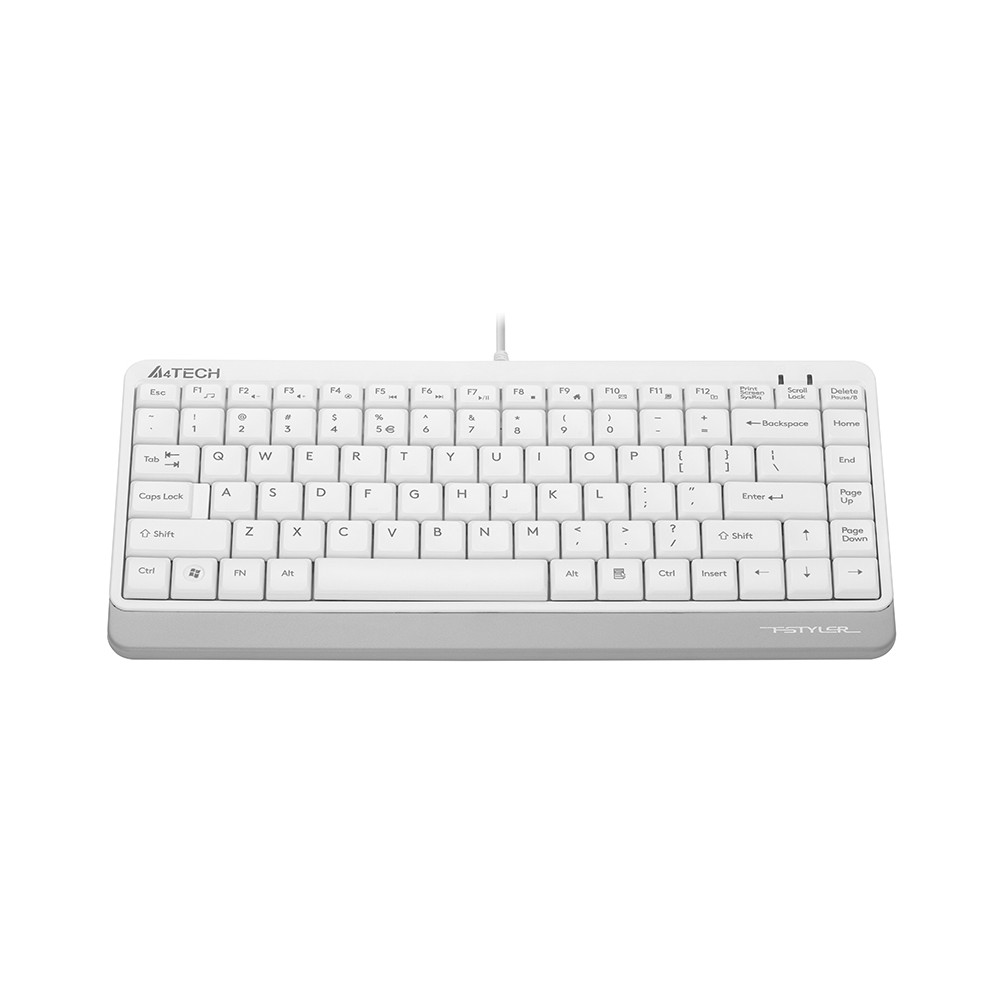 Tangentbord A4TECH FSTYLER FK11 Vit