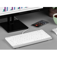 Klawiatura A4TECH  FSTYLER FK11 White