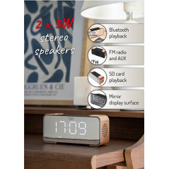 AD 1190 koppar Trådlös radioklocka