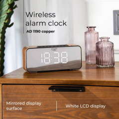 AD 1190 koppar Trådlös radioklocka