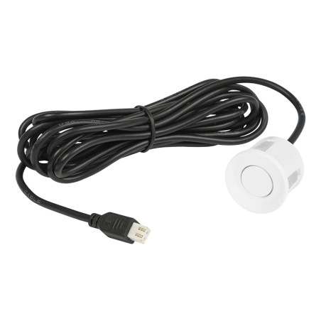 26-361- Vit ultraljudssensor vit 22mm