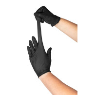 Nitrilhandskar, svarta, 100 stycken, storlek M