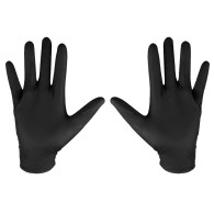 Rękawiczki nitrylowe, czarne, 100 sztuk, rozmiar XL