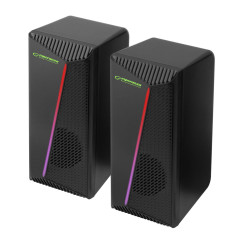 EGS106 Esperanza högtalare 2.0 usb led rainbow nortec | HandlaSmidigt.se