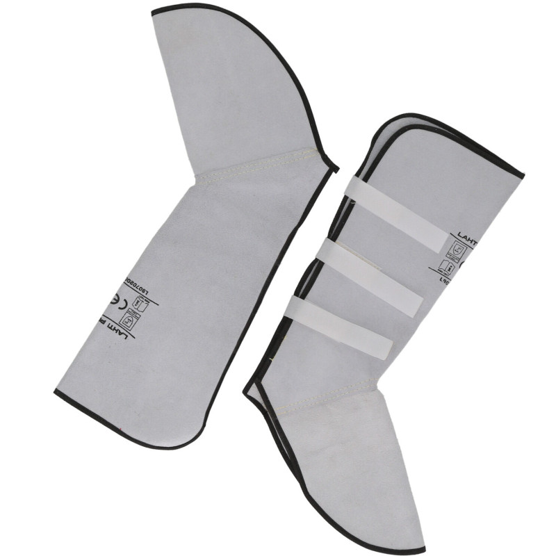 Knäskydd för svetsare, läder, 2 st, CE, Lahti