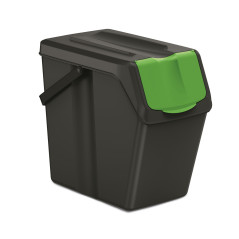 Sopkorgen Keden SORTI BOX - svart återvinning | HandlaSmidigt.se