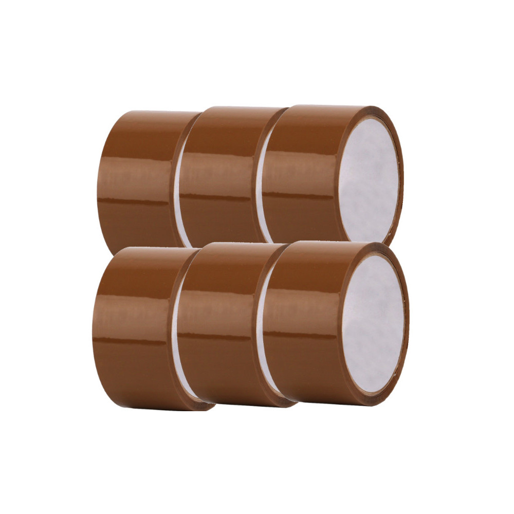 95-141- Taśma pakowa-klejaca brąz 48x60 6-pak 95-141- Taśma pakowa-klejaca brąz 48x60 6-pak