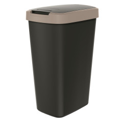 Sopkorgen COMPACTA Q - ljusbrun 45 liter | HandlaSmidigt.se