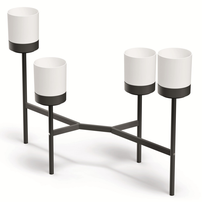 Blomsterrack BLOOMIE STAND - vit