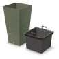 Kruka FURU SQUARE - jordgrön