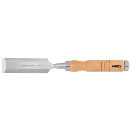 Mejsel 32 mm, CRV, trähandtag | HandlaSmidigt.se