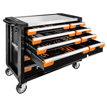 Verktygsskåp, 12 lådor, 229 delar