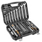Hylsnyckelsats 1/2', 1/4', 82-delars set ECO