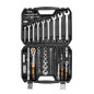 Hylsnyckelsats 1/2', 1/4', 82-delars set ECO