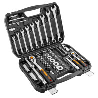 Hylsnyckelsats 1/2', 1/4', 82-delars set ECO