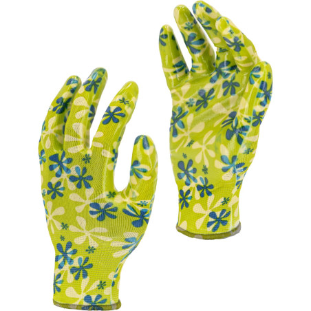 L220409K Nitrilhandskar, gröna, förpackning, '9', CE, LahtiPro