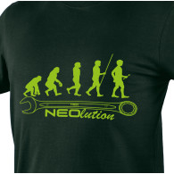 T-shirt med tryck, NEOlution, storlek L