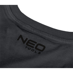 T-shirt med tryck, FEEL THE BIT, storlek L