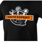 T-shirt med tryck, MOTO Expert, storlek L