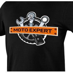 T-shirt med tryck, MOTO Expert, storlek XXL
