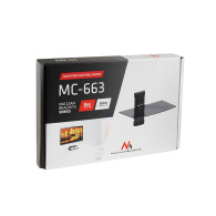 MC-663 40016 Uchwyt półka do DVD pojedyńcza 8kg Maclean