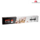 MC-668 40044 Uchwyt do telewizora 37-70' czarny do 40kg max vesa 600x400